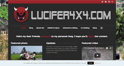 Desktop Screenshot of lucifer4x4.com